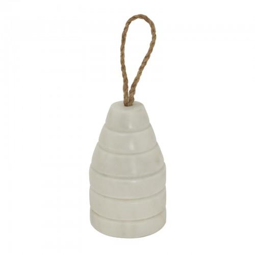 Hill Interiors Marble Ribbed Doorstop