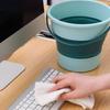 Multi Functional Folding Bucket, with Hand-held Fishing Bucket,Camp Bucket,Easy Storage,Space Saving,Indoor and Outdoor Supplies