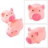 50Pcs Cartoon Rubber Pig Squeaky Sound Venting Stress Relief Toys For Kids Birthday Party Favors Baby Shower Gift Pinata Fillers