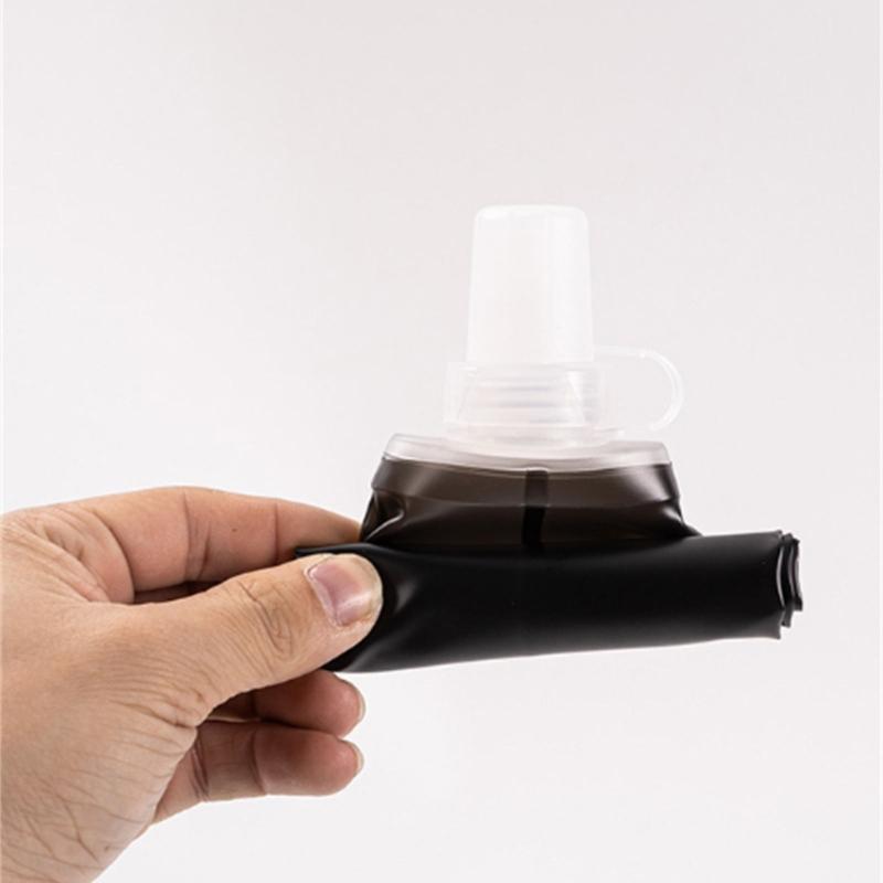 Weiche Flask Laufflaschen Leichtgewicht Handheld Weiche Faltbare Wasserflasche Tragbare Flask für Reisen Wandern Radfahren