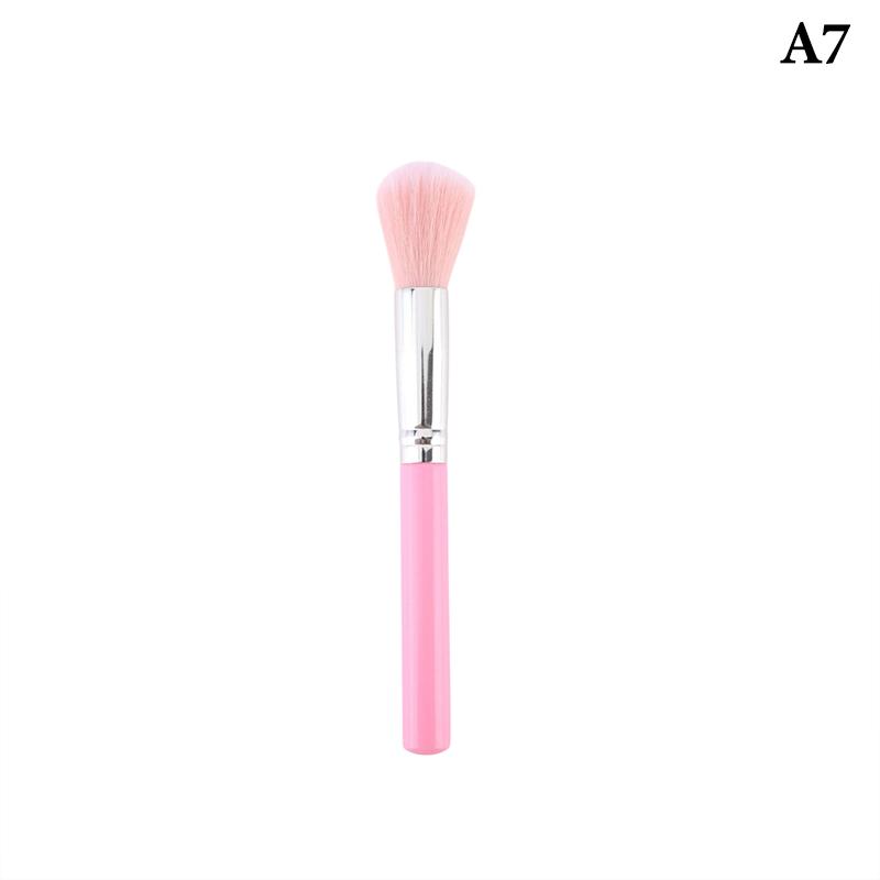 Perie Profesională pentru Curățarea Prafului de Unghii cu Mâner Lung Super Pufoasă Pensule de Machiaj pentru Nail Art Pentru Instrumente de Manichiură