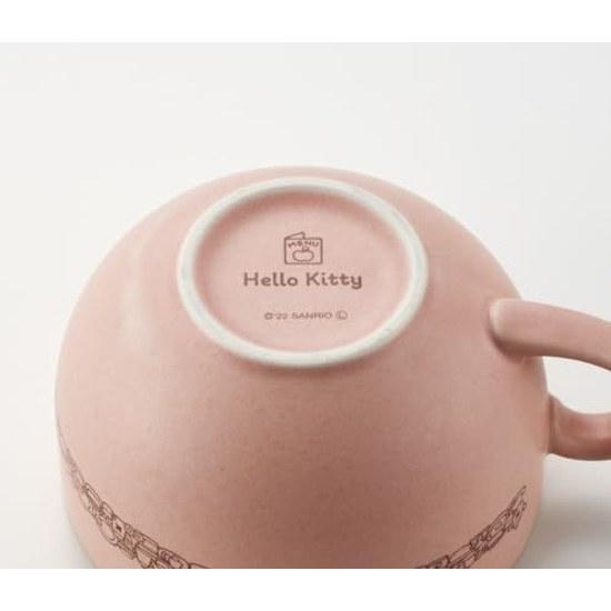Skater Mino Ware Soup Mug 450ml Ceramic Cup Hello Kitty Sanrio CHMG45-A