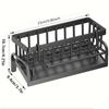 1-Piece Multifunctional Plastic Kitchen and Bathroom Sink Storage Rack Set, Faucet Hanging Storage Rack Suitable for Dishcloths, Sponges, Brushes,