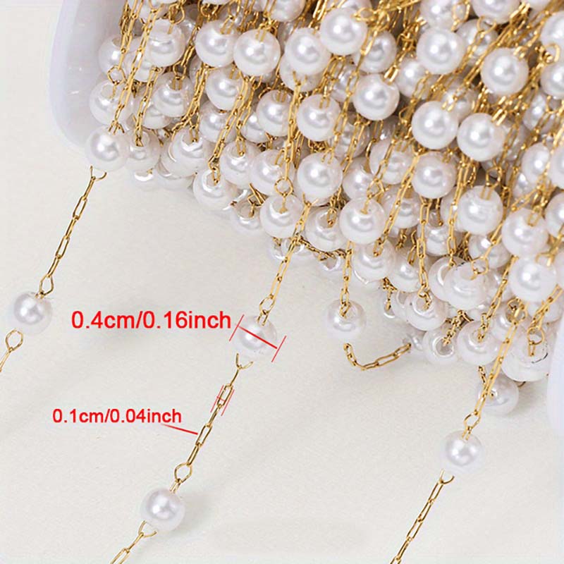 No Fade 2Meters 1Meter Stainless Steel Beads Chains for Jewelry Making DIY Necklace Bracelet Accessories Handmade Ball Chain