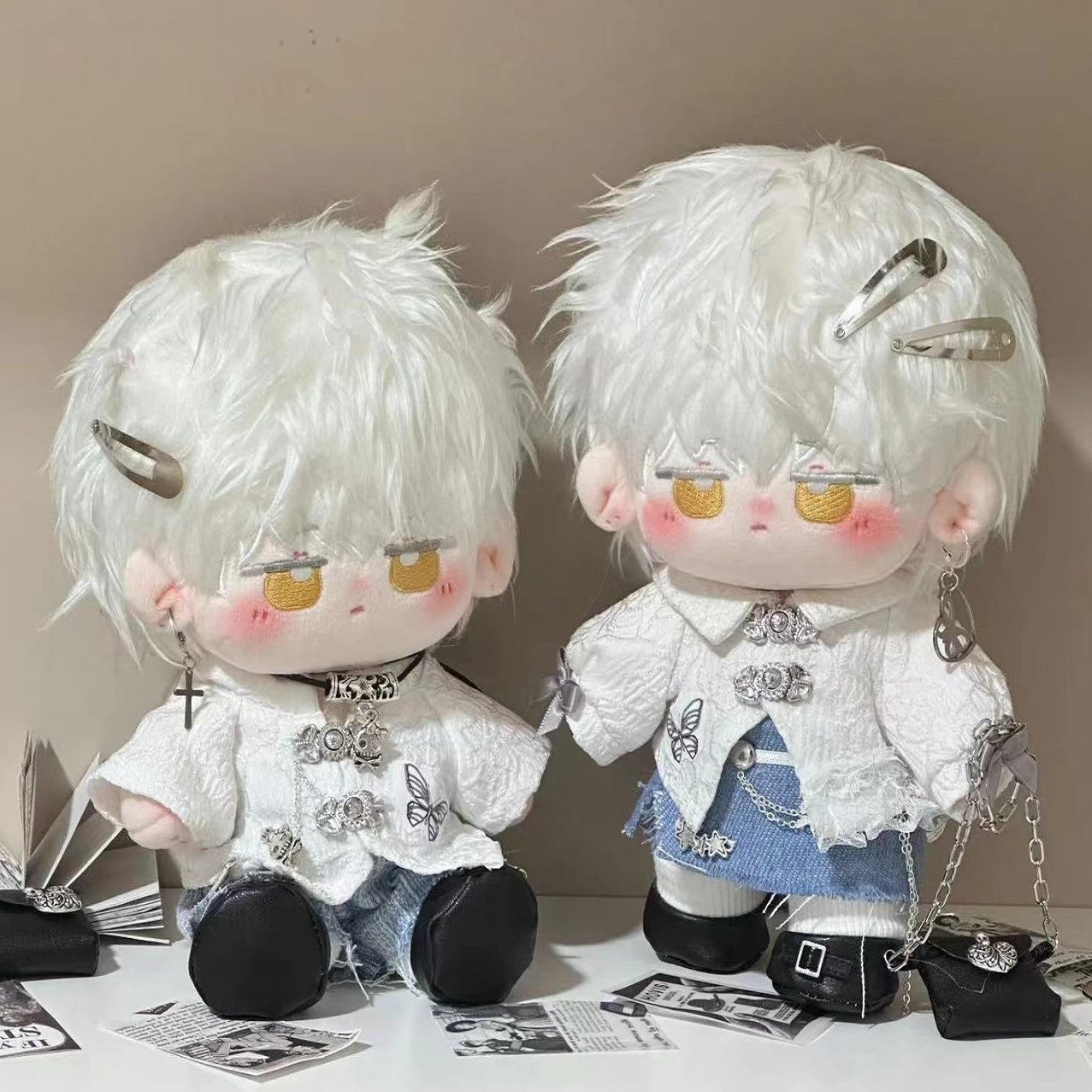 

20cm Cotton School Doll Outfit Set 20cm Doll Clothing