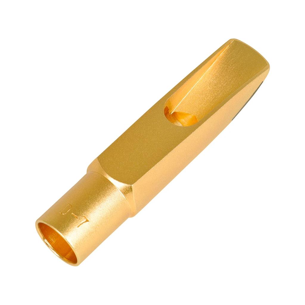 Alto Saxophone Mouthpiece Alto Saxophone Gold Metal Mouthpiece Hat Clip Storage Bag Woodwind Instrument Parts & Accessories