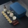 Meishi Ceramic Travel Tea Set Anniversary Event Gifts Customers Creative Business Souvenirs Portable Enterprise
