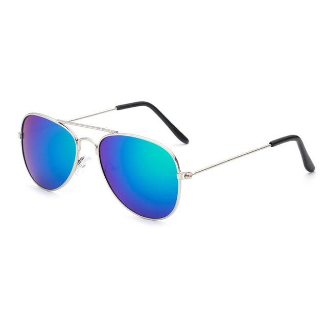 New Kids Sunglasses Fashion Colorful Boys Girls Reflective Sun Glasses Children Baby UV400 Outdoor High Definition Eyewear