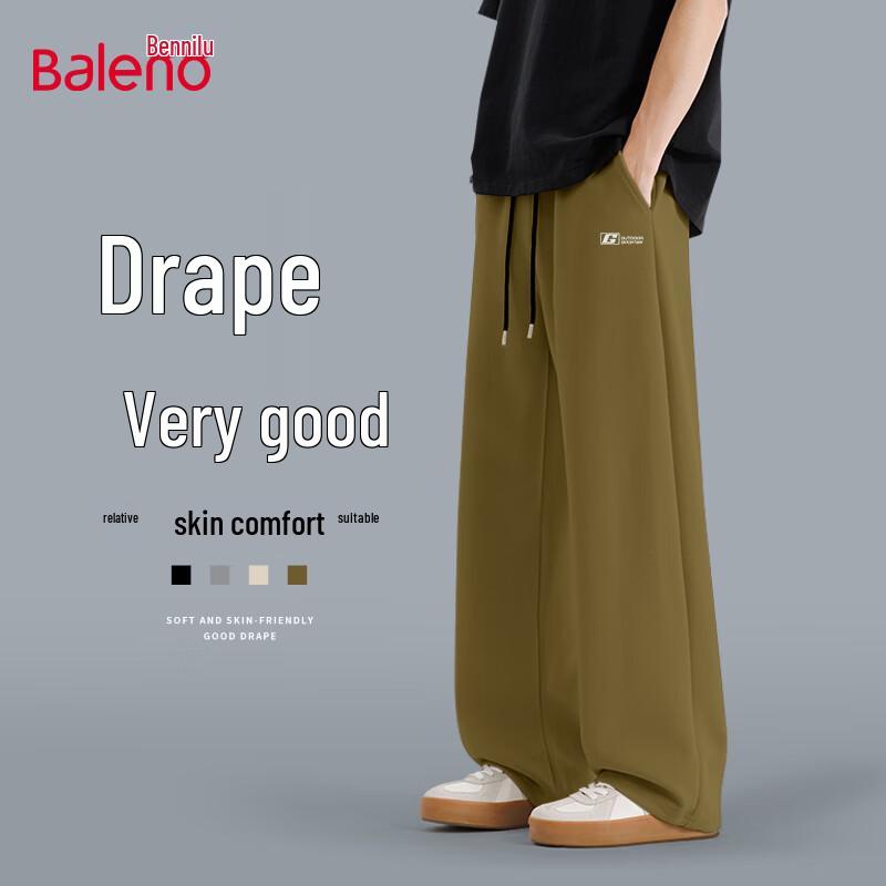 

Baleno Men s Cotton Blend Pique Casual Pants with JPBG Logo 5XL