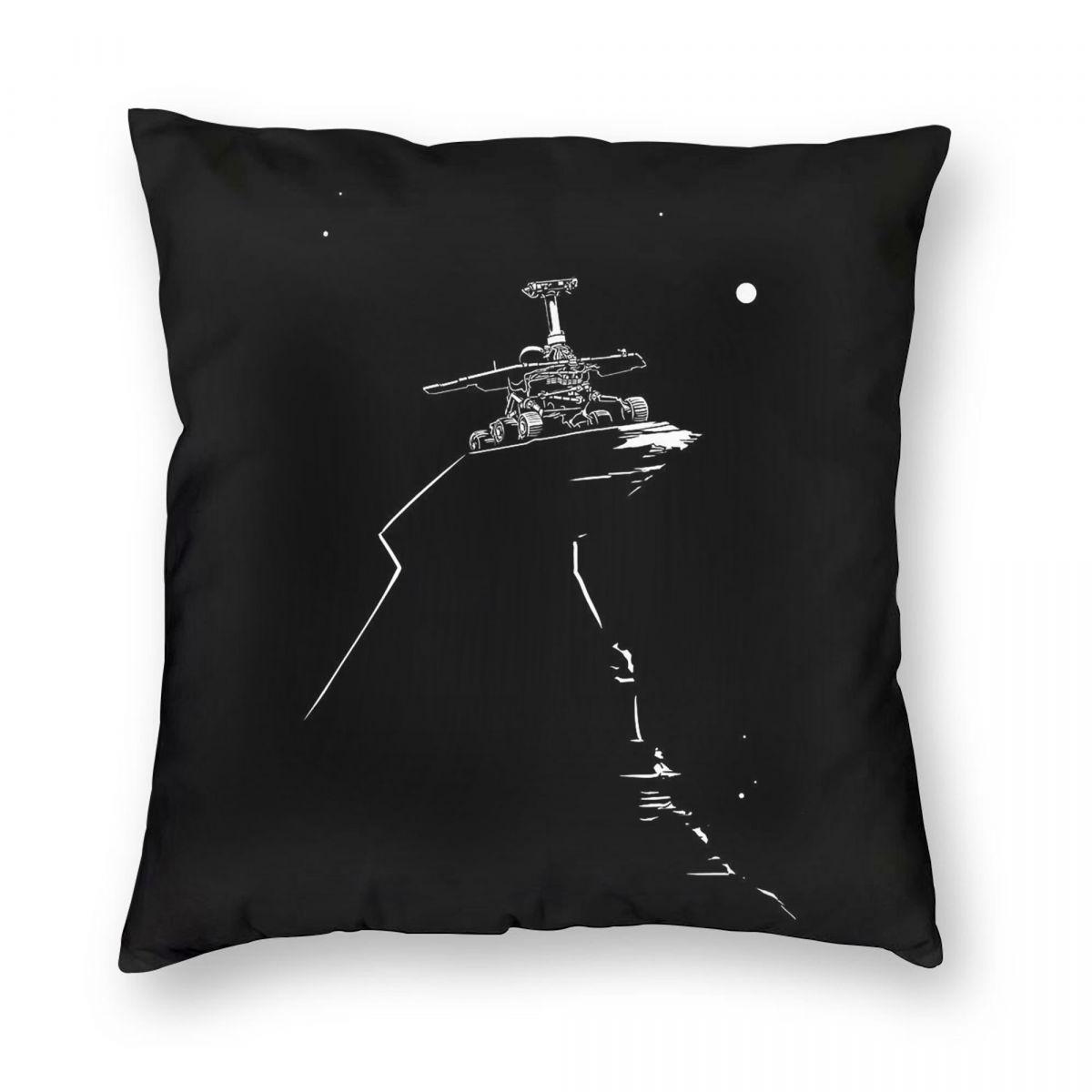

Opportunity Mars Rover Square Pillowcase Polyester Linen Velvet Creative Zip Decorative Throw Pillow Case Car Cushion Cover 30cmx30cm