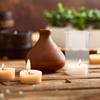 4Pcs Simple Glass Cover Containers High Quality Borosilicate Windproof Creative Decoration Cover