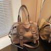 PU Leather Underarm Bag Retro Crossbody Bag with Adjustable Strap Tote Bags for Women