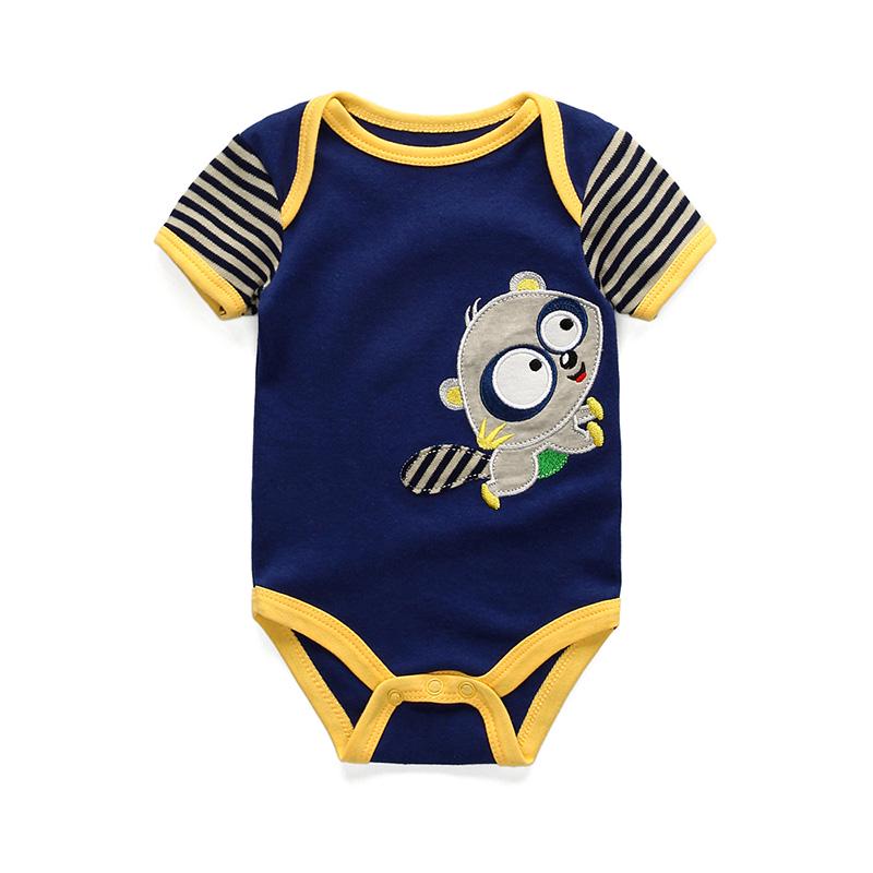 Baby Clothes Newborn Bodysuits Short Sleeve Infantil Toddler Costumes Kids Clothing BDS4037
