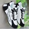 22 New Spring and Summer Sub-leather Sneakers Soft-soled Running Casual Shoes