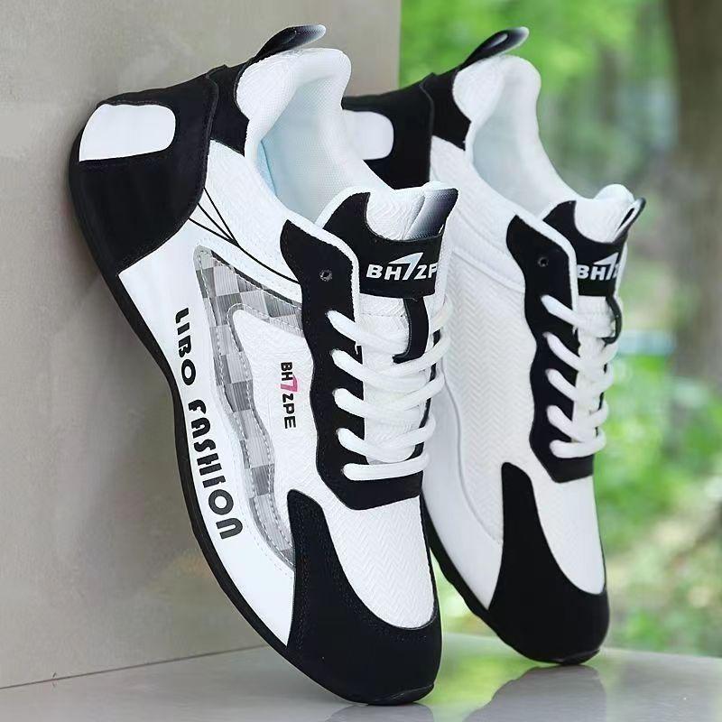 22 New Spring and Summer Sub-leather Sneakers Soft-soled Running Casual Shoes