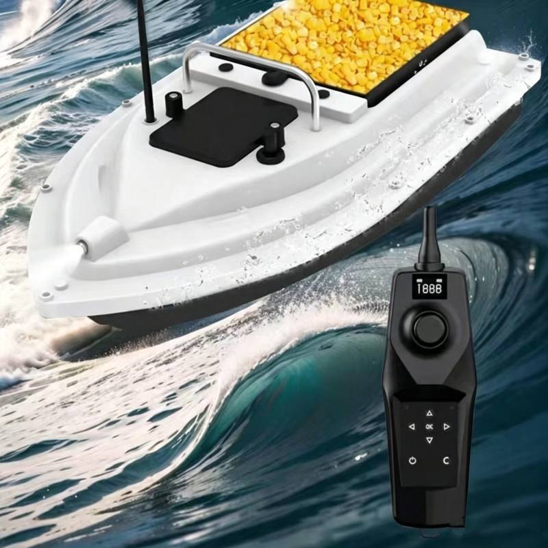 Gps Remote Controller For Bait Boat With Auto Return And Highprecision Positioning For Fishing Enthusiasts