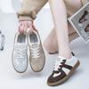 Retro prose poetry women's shoes 2025 spring new little white shoes women's sports shoes casual breathable shoes German training shoes women