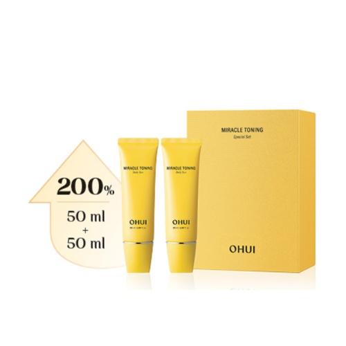 O HUI Miracle Toning Daily Sun Special Set 50ml x 2ea