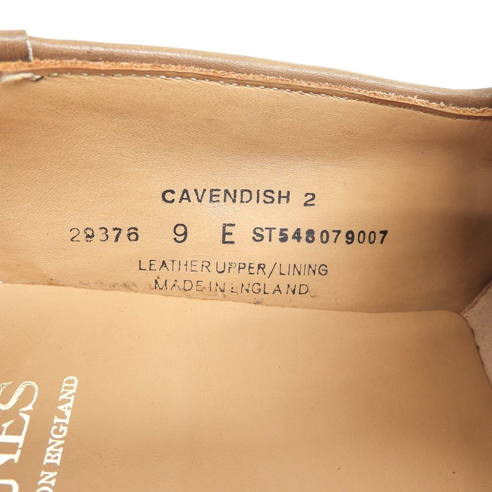 Crockett&Jones Excellent condition Cavendish 2 burnished calfskin tassel loafers, size 9E, 29376A-B02L1, 325 last shoes 9E Dark brownUsed