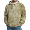 Men's Knit Hooded Sweatshirt Casual Long-Sleeve Sweatshirt
