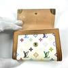 Louis Vuitton M92657 MonogramMulticolore Porto Monnaie-Plat Wallet coin purse