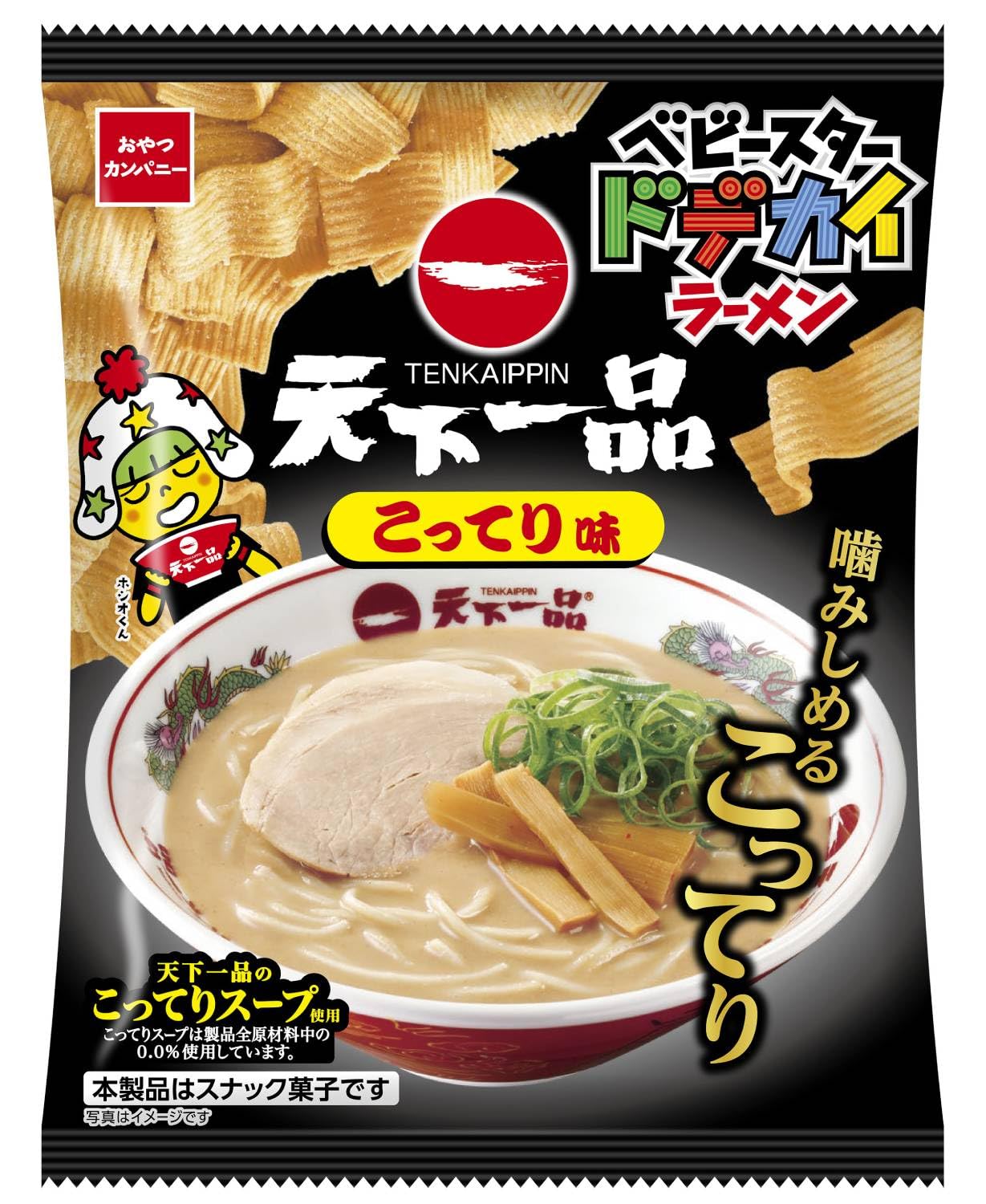 

Oyatsu Company Baby Star Big Tenkaippin Rich 60г х 12 пакетов Рамен, Вкус,