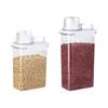 1 8L 2 6L Airtight Storage Containers with Odor Removal Box Set of 1 Kitchen Grain Storage Canister for Dry Food Organization
