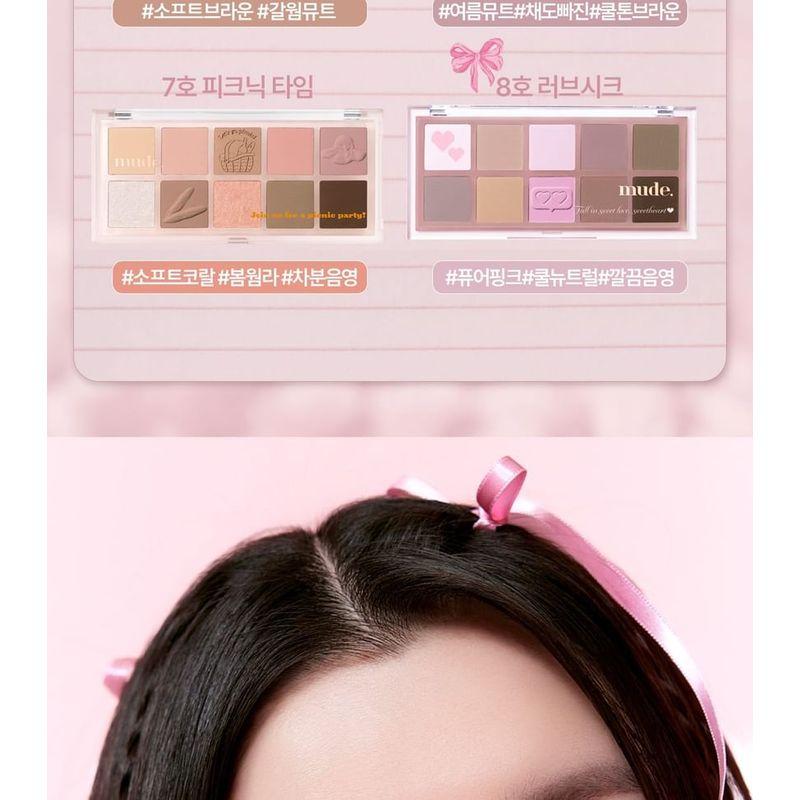 Mude - Shawl Moment Lidschattenpalette - 6 Arten