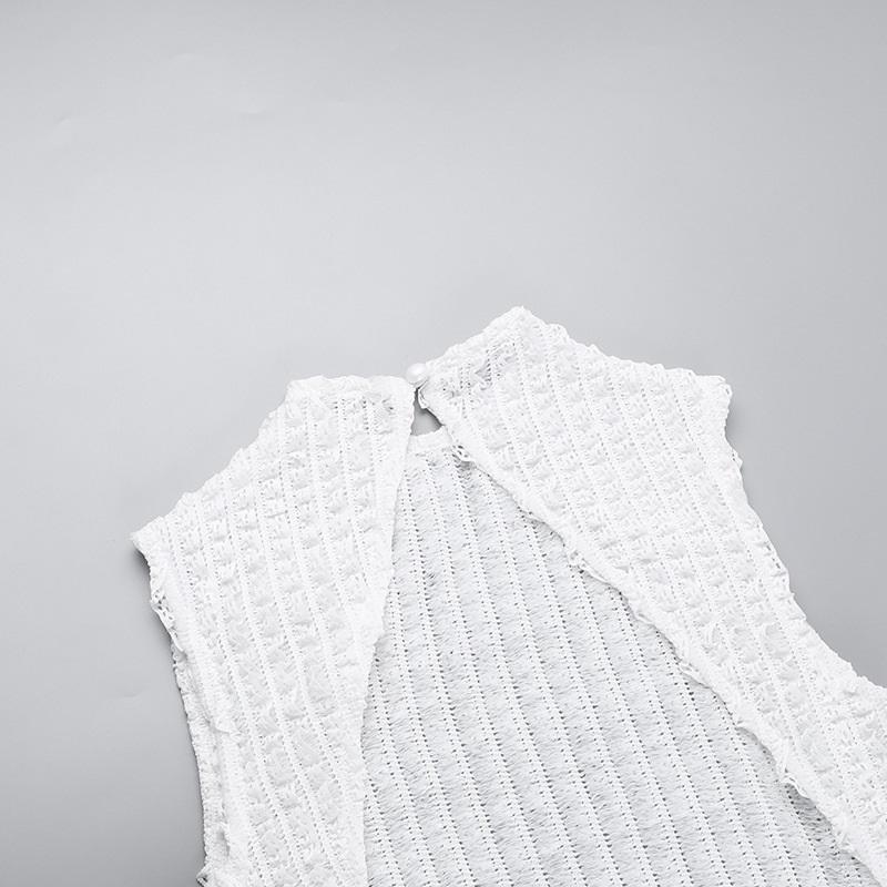 Evropské a americké letní dámské bez rukávů s holými zády bez ramínek přiléhavé dlouhé sexy elegantní šaty pro ženy