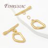 18K Gold Plated Toggle Clasps,Brass OT Clasps For Jewelry,Connectors Clasp For Bracelets Accessories,DIY Jewelry Making Supplies