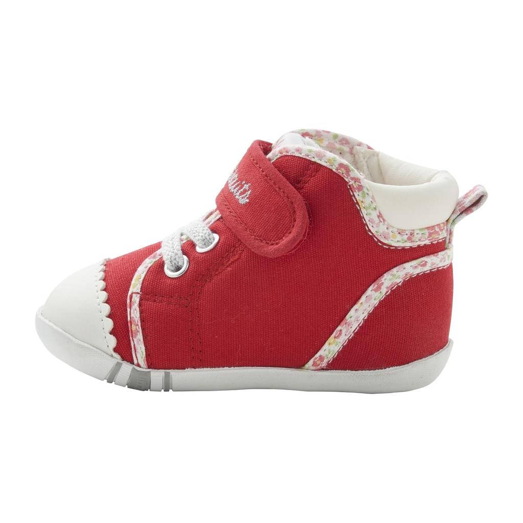 HOT First Baby Shoes Boys Girls Kids Clothing Red 13cm [MIKIHOUSE BISCUITS] Children's 73-9304-499