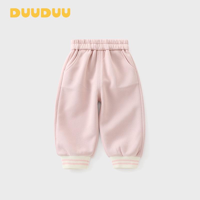 Pantalon de jogging style coréen pour filles en bas âge DUUDUU - Collection Printemps 2026