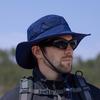 Nylon Folding Bucket Hat Quick-dry Portable Hiking Cap Creative Mesh Fisherman's Hat  Man Woman