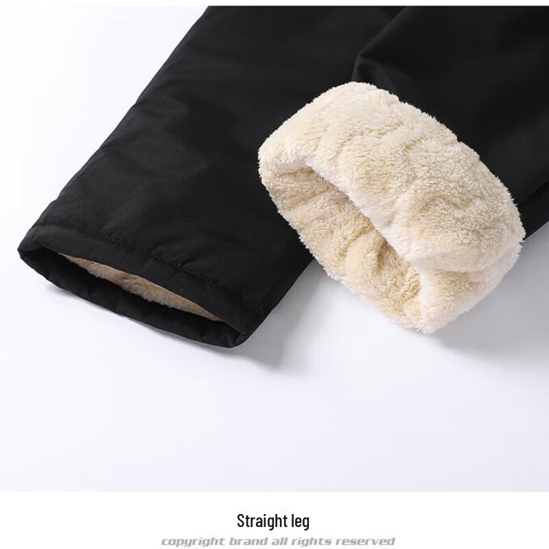 Mark Fairwhale Men's Autumn/Winter Thickened Warm Casual Outdoor Pants