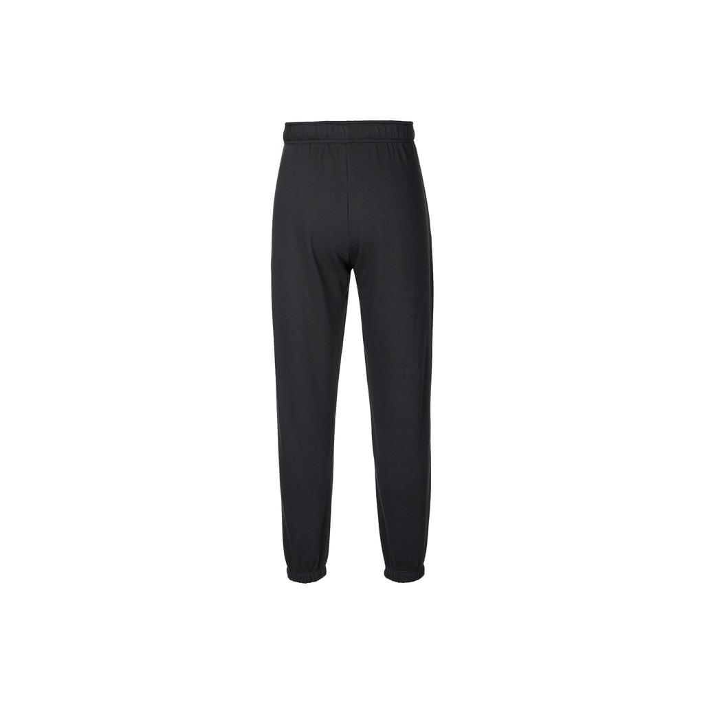 Nike Solid Color Logo Embroidered Jogger Pants Women Bottoms Black DQ5801-010