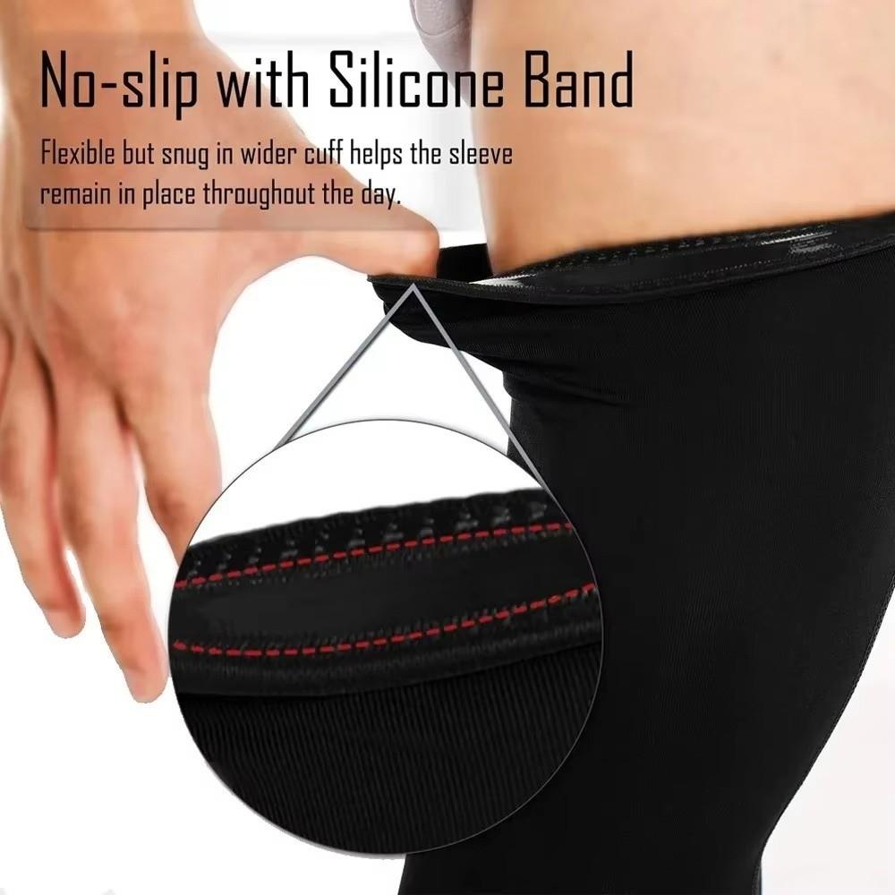 1PC Compression Knee Support Full Leg Sleeve Knee Support Sleeve for Men Women