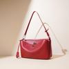 2025 New Classic Shoulder Bag Premium Niche Design Handbag Fashion Versatile Lock Women's Bag Leather First Layer