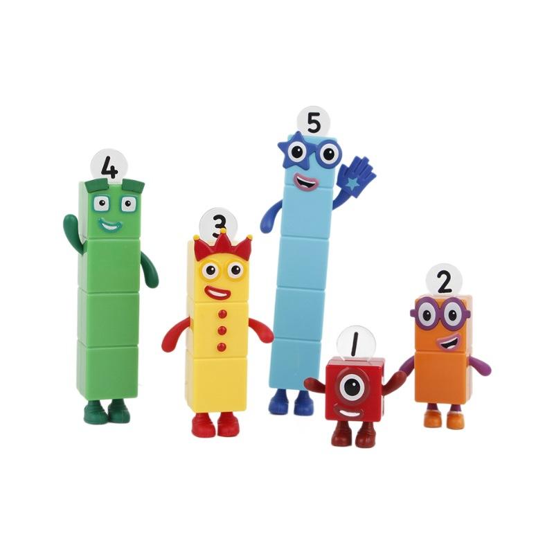 Unique Number Pvc Block Figurines For Children Perfect For Playful Imagination And Collecting