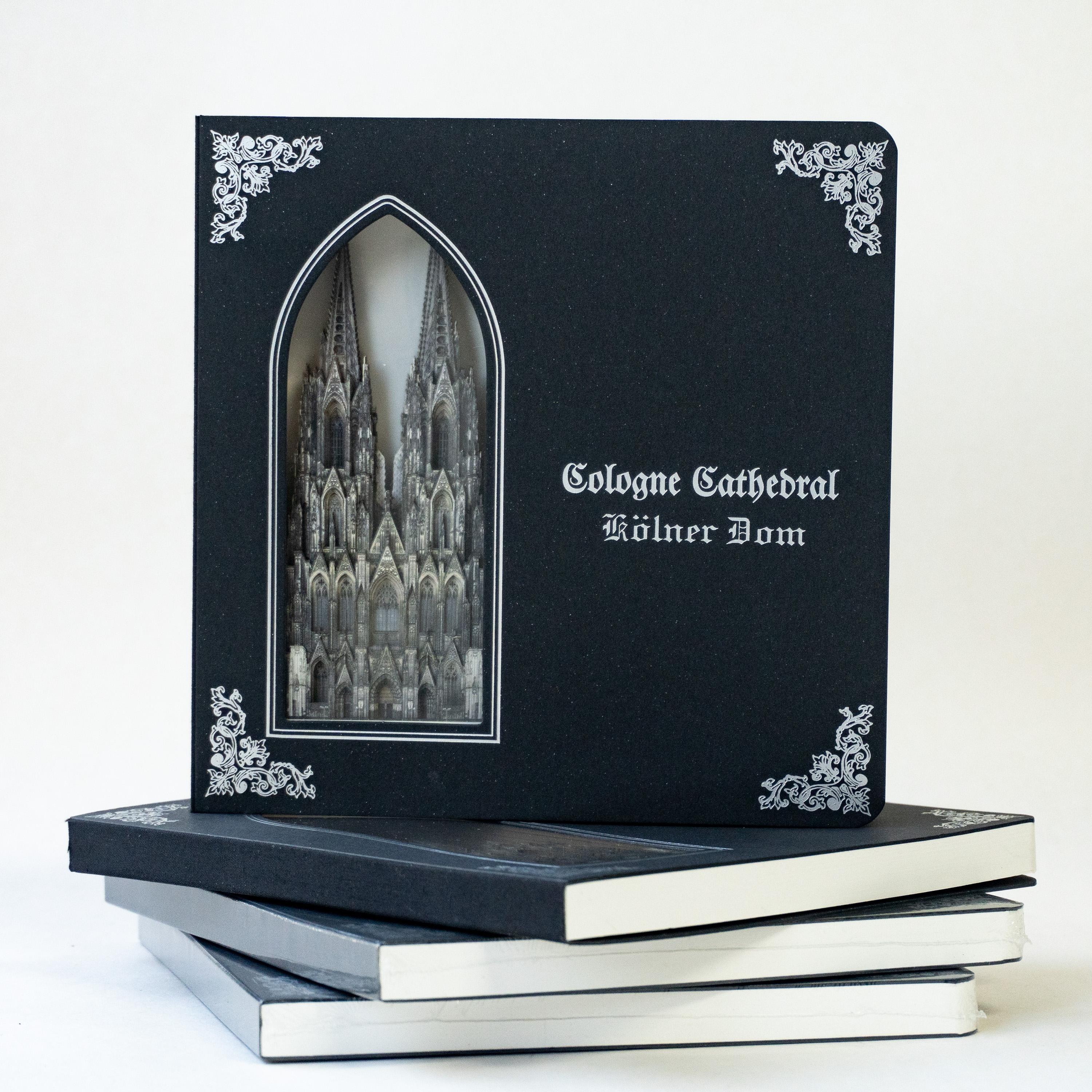 ODM Cologne Cathedral 3D Sculptural Notebook (Black,168mm*168mm&168mm)