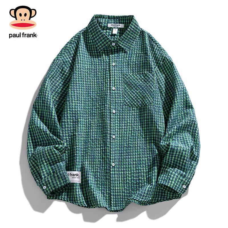 Paul Frank Men's Loose Fit Long-Sleeve Casual Shirt