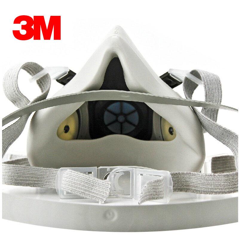 3M 6200 Polomaska s filtrem řady 6000 pro formaldehyd, prach, renovace a malování.