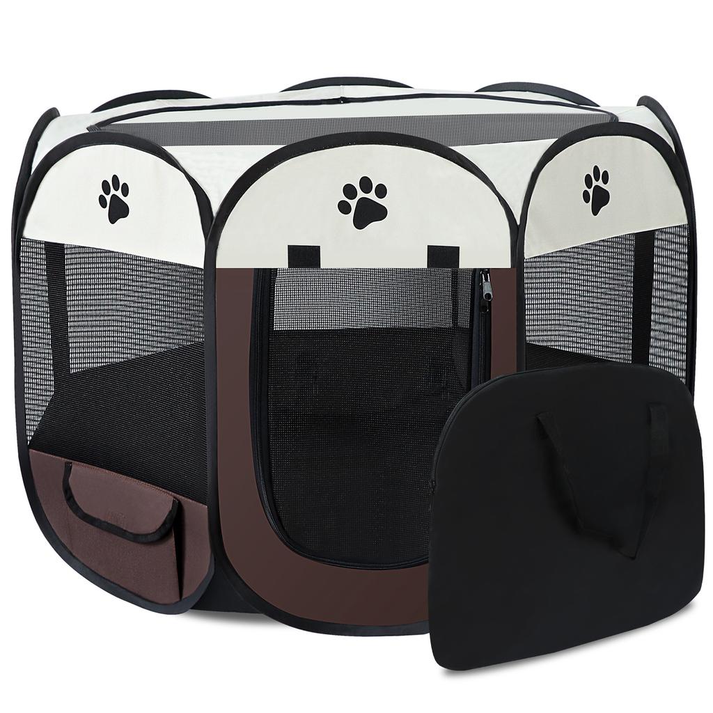 Pet Tent  Octagonal Cage  Fence  Cat Cage  Foldable Cat Cage  Super Home Cat Nest  Four-season Universal Cat Delivery Room