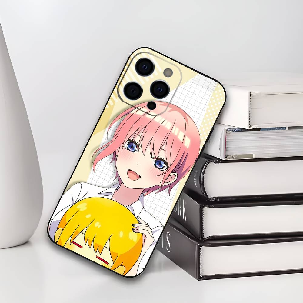 

I-Ichika N-Nakano Phone Case For iPhone 17,16,15,14,13,12,11 Plus,Pro Max,XS,Soft Silicone Black Cover iPhone14Pro