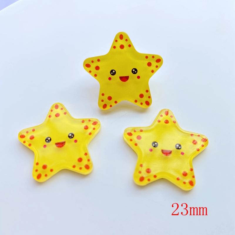 30pcs Kawaii Resin Mini Ocean Series Flat Back Cabochon Crafts Clothing DIY Scrapbooking Accessories G70