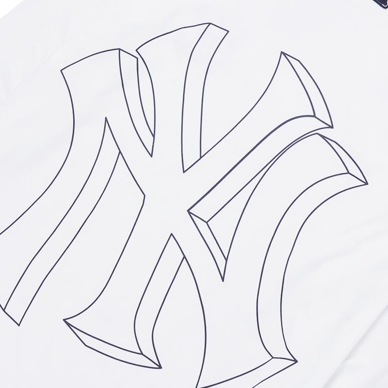 New MLB New York Yankees T Shirts Unisex White 3ATSB0224-50WHS