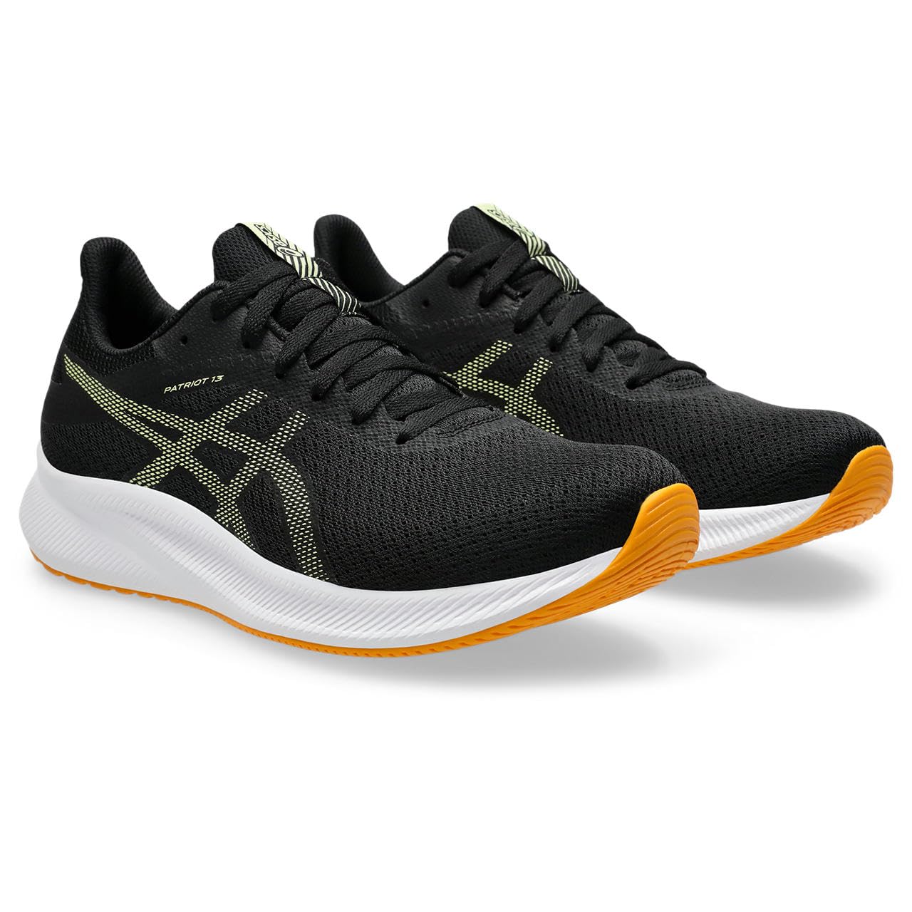 

Кроссовки для бега PATRIOT 13 1011B485 011 см 2E [Asics] Мужские (Черный/Желтый с хрустящей корочкой) 26,0