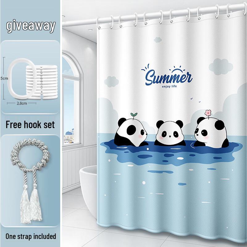 

Waterproof Mildew-Proof Shower Curtain
