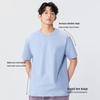 MINISO Men's Cooling Loose Fit Short Sleeve T-shirt