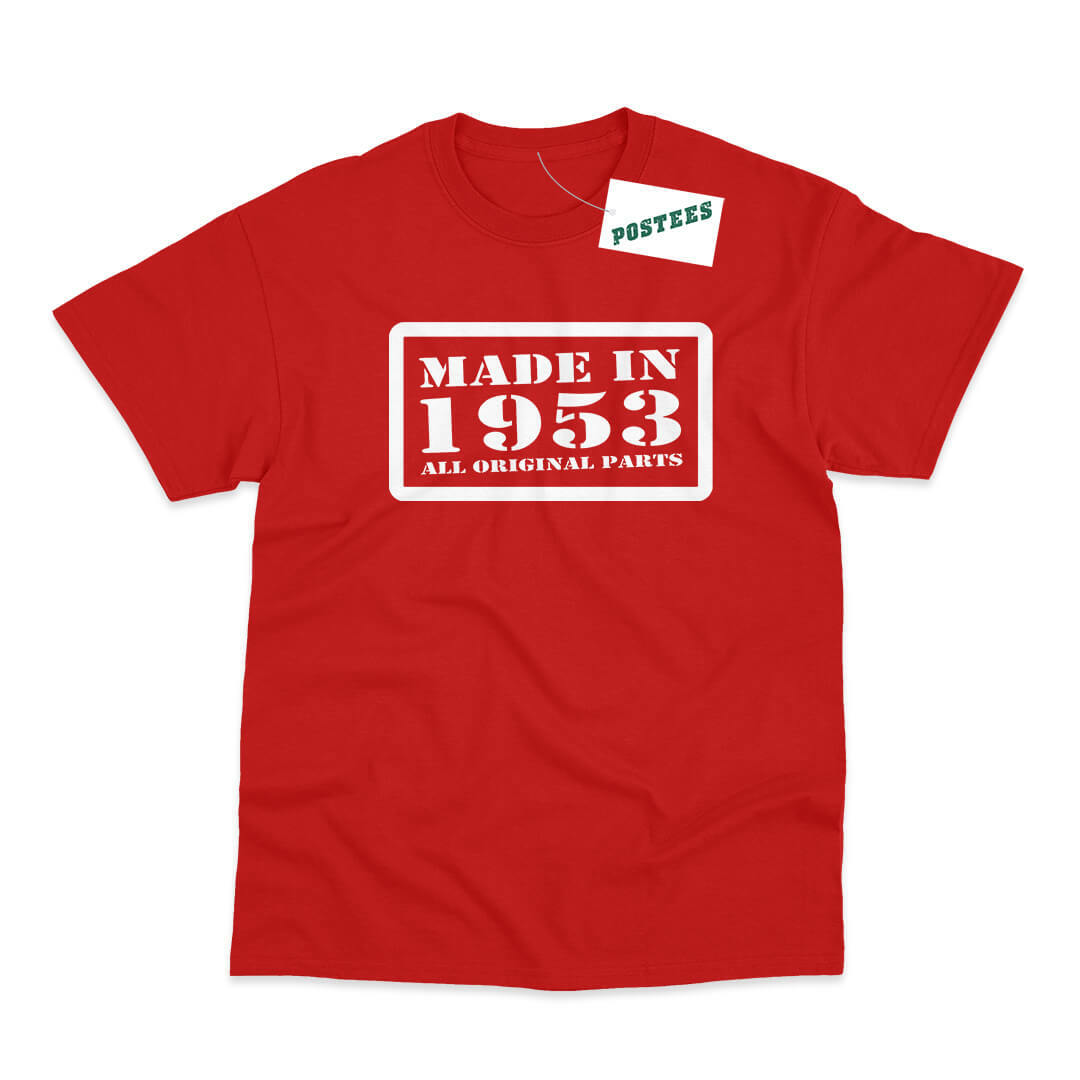 26 Made in 1953 Birthday T-Shirt Unisex T-Shirt M
