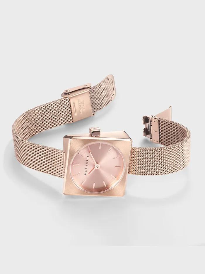 SPIN ROSE GOLD MESH 25.5mm WSN21RG001W